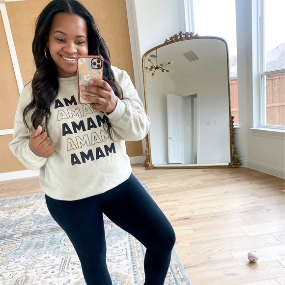 Sweaters - Pink Lily Mama Sweatshirt